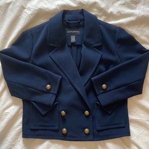 Navy blue blazer